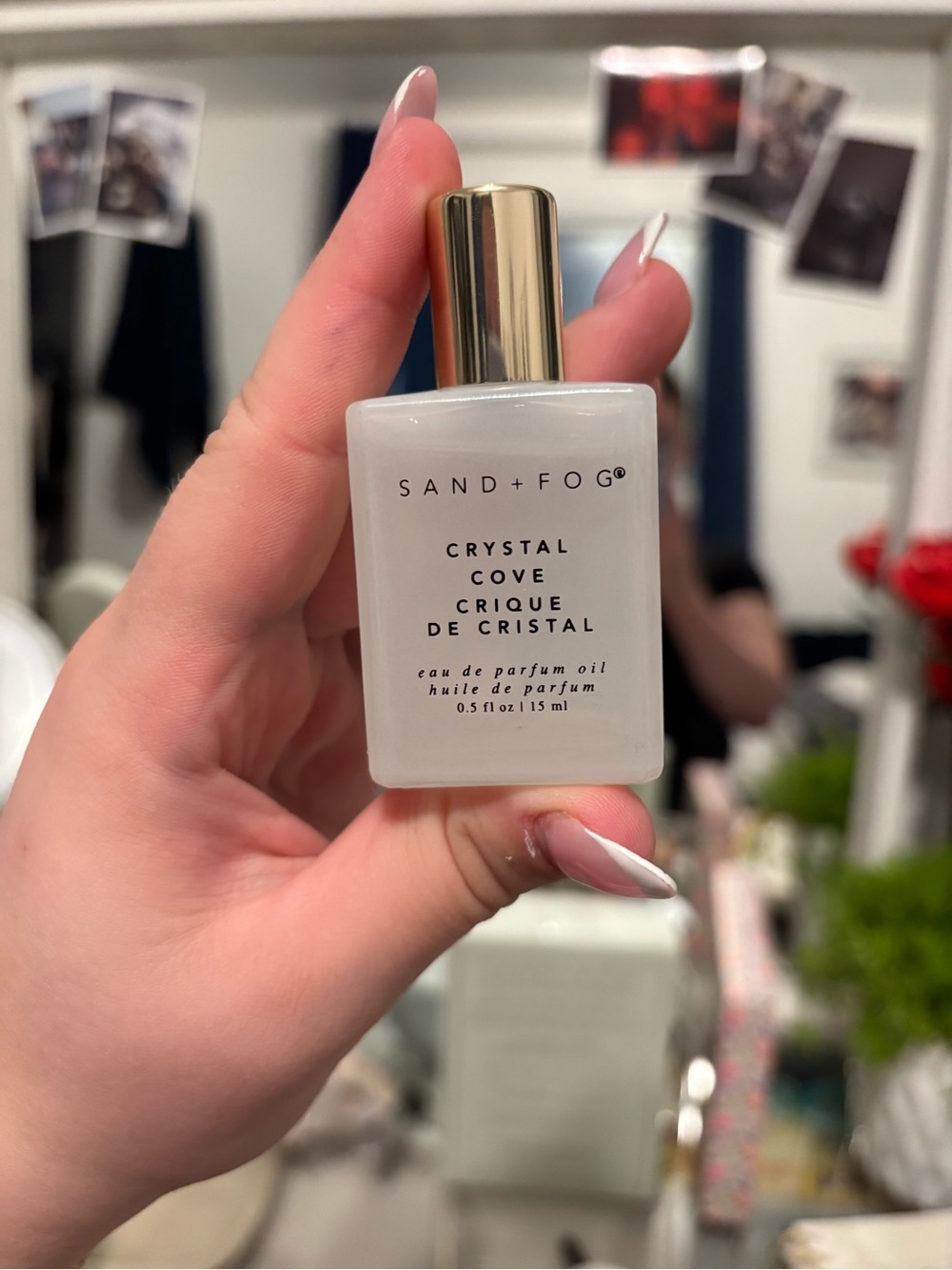 SAND+FOG Crystal Cove Eau de Parfum Oil - White